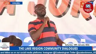 MP Samuel Atandi Speech During the Lake Community Dialogues - FULL