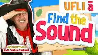 Find the Sound! | Long a | UFLI | Phonemic Awareness Song for Kids | Jack Hartmann