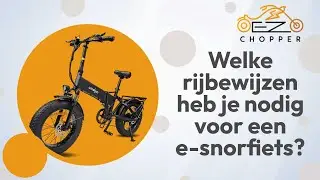Welke rijbewijzen heb je nodig voor een e-snorfiets?