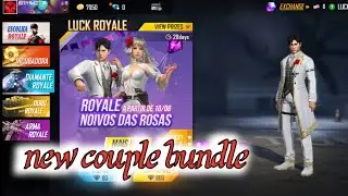 new upcoming couple bundle | free fire new diamond royale | free fire new event