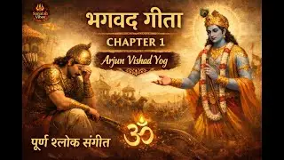 Bhagavad Gita Chapter 1 | Arjun Vishad Yog | Shlok 1&ndash;47 Complete Chant 🕉️ | Sanatan Vibes