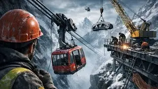 This 60&deg; cable car defies gravity: extreme engineering in the Swiss Alps