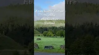 A tiny beautiful village Strathdon Aberdeenshire,Scotland