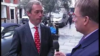 Farage denies schoolboy 'fascism'