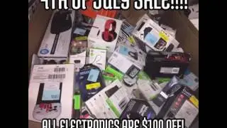 July Electronics sale