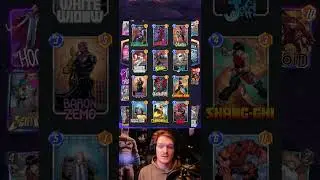 Easily do the Marvel Snap weekend missions with only ONE deck! #marvelsnap #gaming #mobilegame