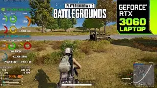 PUBG: BATTLEGROUNDS | RTX 3060 Laptop 130W + i7-10870H | 4K, 1440P, & 1080P | RTX & DLSS Test