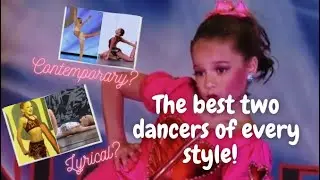 The best two Dance Moms dancers of every style!