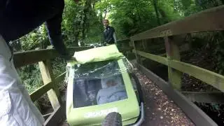 Marshall in Croozer Kid for 2 Surrey 2013