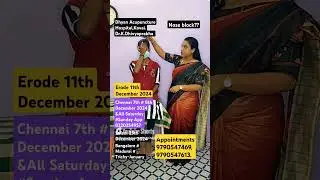 Acupuncture treatments - Dhyan Acupuncture Hospital Dhivyaprabha Karunakaran