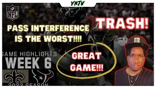 Saints vs Texans Reaction | NFL Week 6 2023-2024 FULL GAME HIGHLIGHTS