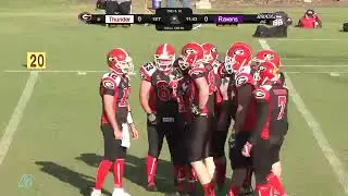 Gridiron Qld Thunder vs Ravens MEN Round 6 22nd September 2018