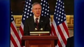 Reid Speaks at Dedication of Ronald Reagan Statue