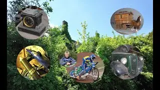 Exploring An Abandoned Manor House, Classic Car, Motorcycles, Antiques And Collectables Left Behind