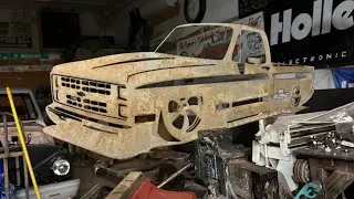 Let&rsquo;s CNC Plasma out a Square Body Truck Metal Sign &hellip; first time !