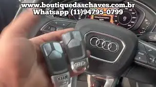 CHAVE CODIFICADA AUDI ! C&oacute;pia de chave para Audi Q5 A3 Q3 TT a pronta entrega . Chave para audi