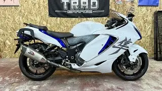 2023年モデル　HAYABUSA　4,604km　ヨシムラ2本だしスリップオン　サドルバッグサポート　マルチバー　標準ETC2.0装備　カスタム総額35万　諸費用込202.99万　 トラッドガレージ