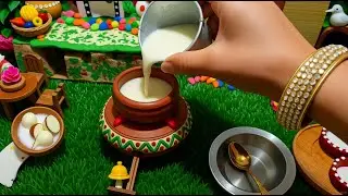 3 Types Miniature Milk Desserts | 🥛🥣 Cute & Creamy Mini Milk Sweet Recipes | Little Kitchen |