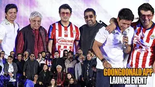 Goongoonalo App Launch Event | Sonu Nigam, Javed Ahktar, Shankar Mahadevan,Many Singers