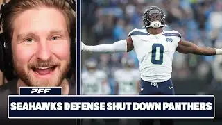 Seattle Seahawks vs. Carolina Panthers Review | PFF Grade Release Show