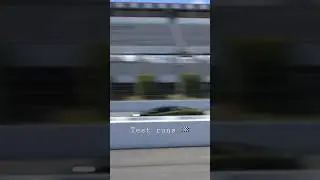 LAMBORGHINI ULTIMAE ROADSTER TEST RUNNING AT RACEMOTIVE POCONO RACEWAY