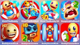 Kick the Buddy 2,Kick the Buddy 3D,Kick the Buddyman Kick 2,Kick the Buddy Forever,Despicable Bear 2