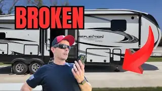 BROKEN RV LANDING GEAR JACK!