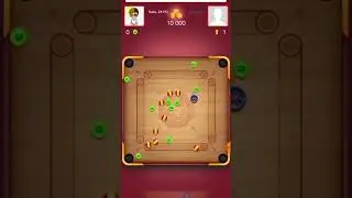 carrom disc pool trick shots 😍 #shorts #youtubeshorts #carromdiscpool #gamingbaba @YouTube