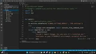 Django Folder structure
