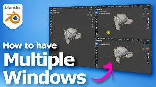 How to have multiple windows in Blender