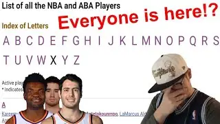 Ranking Every NBA Player (