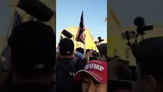 Alexx Jones's Stop the Steal march on Pennsylvania Avenue to the Capital 12/11/2020