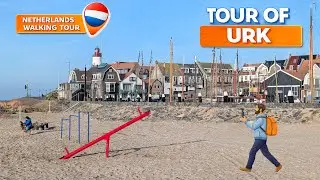 Urk 4K Walking Tour 🇳🇱 | Unique Former Island Village in the Netherlands