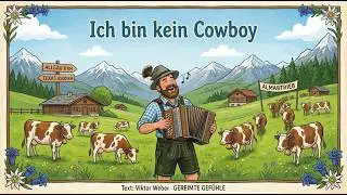 Ich bin kein Cowboy - DEMO! Text: Viktor Weber GEREIMTE GEF&Uuml;HLE, Musik und Gesang SUNO AI, 2025