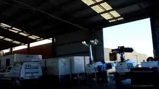 Lighting Tower Operating Video - PR4000