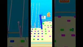Bridge Race Game | IOS Gameplay #shorts #bridgerace