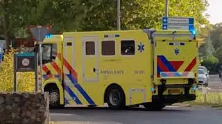 MICU 24-301 [maastricht] met spoed aankomst bij het Catherina ziekenhuis in Eindhoven 
