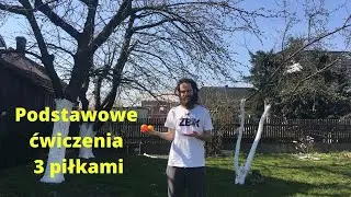 Żonglowanie 3 piłeczkami. Podstawowe sztuczki i ćwiczenia.