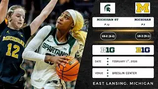 No. 9 Michigan vs No. 13 Michigan State | Big Ten | 2.1.26