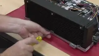 Lenovo ThinkSystem SR670 V2 installing an SXM GPU board