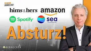 Hims & Hers: Der Absturz - Was Anleger jetzt wissen m&uuml;ssen! + Amazon, Sea Ltd. & Spotify