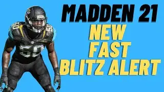 New Unblockable Blitz! NO Contain Glitch (245 Defense)  Madden 21 Defense tips
