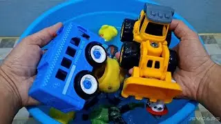 TOY ASMR : Cleaning Toys set | JCB,Tractor,Mobil Mobilan,Tayo Bus,Truk Oleng,Telolet