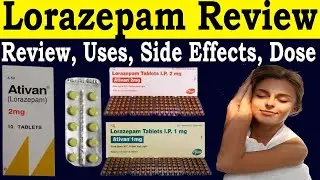 Lorazepam 2mg, 1 mg tablet in urdu - Ativan 2mg, 1mg tablet uses hindi - Side Effects, Dose,