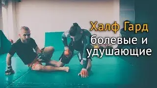 Халф гард в ММА: выходы на болевые и удушающие