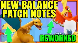 HO-OH REWORKED!! New massive Balance Patch Notes | Pokemon Unite