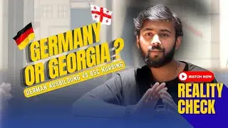 🇩🇪 Germany vs 🇬🇪 Georgia |Ausbildung or BSc Nursing Abroad? |Real Student Review Malayalam #nursing