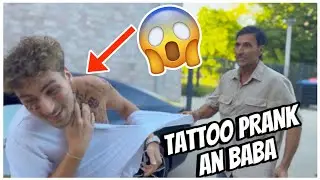 TATTOO PRANK an Arabischen VATER 🤣❤️(geht schief) | JamooTv