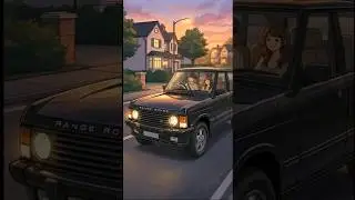 From Rust to Dreams 🌸 | Cozy Anime Car Restoration Story | Range Rover Transformation