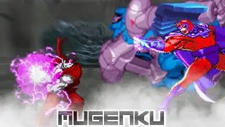 Metal Ryu vs Magneto. Marvel X-Men vs Street Fighter MUGEN